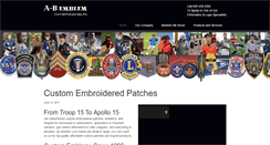 Desktop Screenshot of abemblem.com