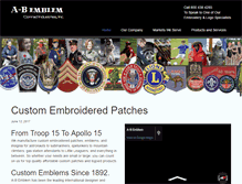 Tablet Screenshot of abemblem.com